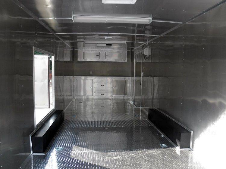 Enclosed Trailer 8.5’x24′ Red – ATV Car Bike Equipment Hauler Storage - Image 19