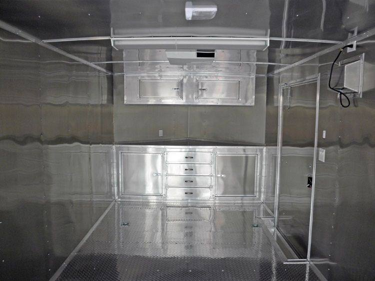 Enclosed Trailer 8.5’x24′ Red – ATV Car Bike Equipment Hauler Storage - Image 6