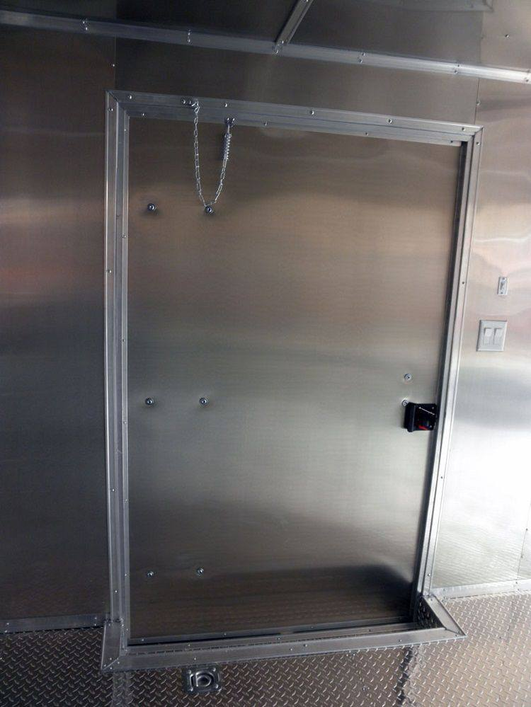 Enclosed Trailer 8.5’x24′ Red – ATV Car Bike Equipment Hauler Storage - Image 11