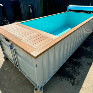 6m/20ft  Caribbean Blue Container Swimming Pool