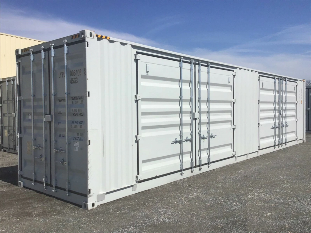 40ft High Cube Container with 2 Side Doors – One Trip