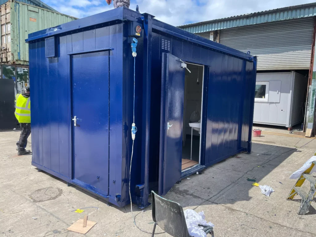 16ft x 9ft 3 + 1 toilet block