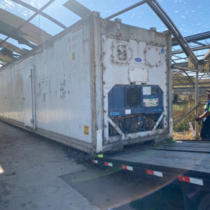 40ft Refrigerated Shipping Container – With Custom Side Door Access
