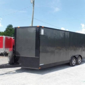 Enclosed Trailer 8.5′ X 20′ Charcoal Grey Storage