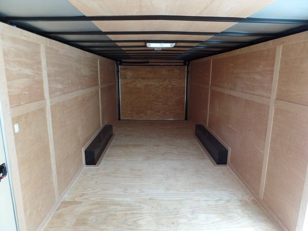 Enclosed Trailer 8.5′ X 24′ Indigo Blue Equipment Hauler Storage - Image 16