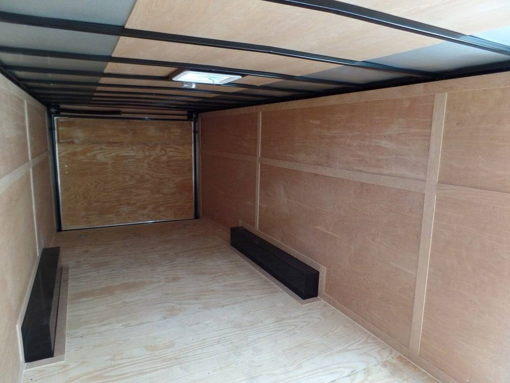 Enclosed Trailer 8.5′ X 24′ Indigo Blue Equipment Hauler Storage - Image 10