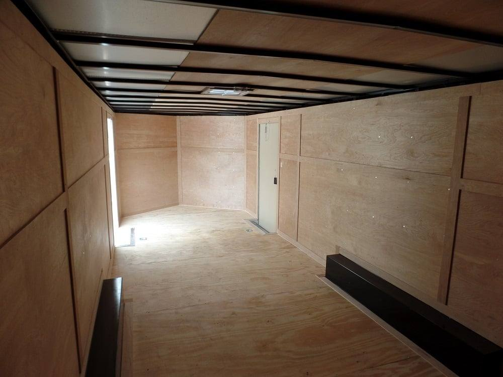 Enclosed Trailer 8.5′ X 24′ Indigo Blue Equipment Hauler Storage - Image 9