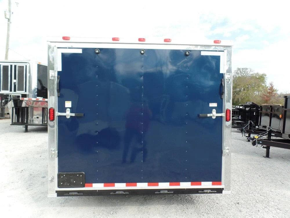 Enclosed Trailer 8.5′ X 24′ Indigo Blue Equipment Hauler Storage - Image 8