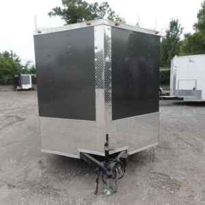 Enclosed Trailer 7′ X 12′ Single Axle 3500 lbs V-Nose Storage