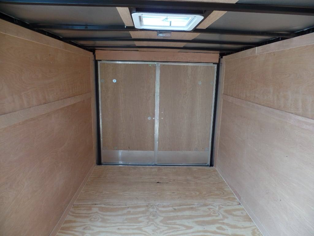 Enclosed Trailer 7′ X 12′ Single Axle 3500 lbs V-Nose Storage - Image 7