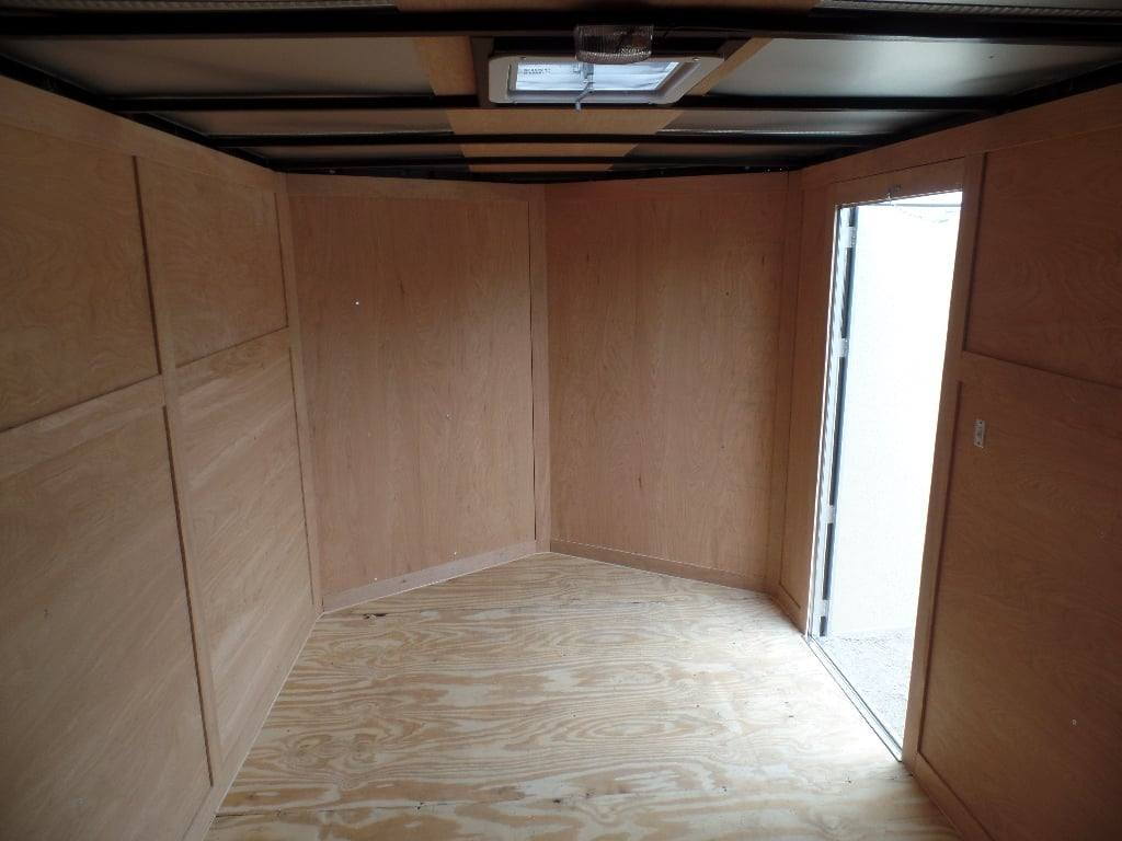 Enclosed Trailer 7′ X 12′ Single Axle 3500 lbs V-Nose Storage - Image 8